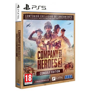 Company Of Heroes 3 Limited Edition Metal Case Ps5