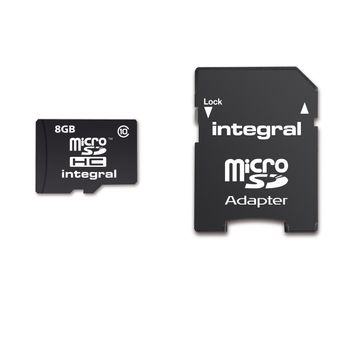 Integral Memory Tarjeta Memoria Microsd Hc 8gb Clase 10