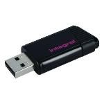 Unidad Flash Usb 2.0 8 Gb Negro/rosado