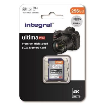 Memoria Integral Tarjeta Sdhc / Xc V30 Uhs-i U3 Sdxc De 256 Gb De Alta Velocidad Premium