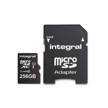 Integral Memory Tarjeta Memoria Microsd Xc 256gb Clase 10