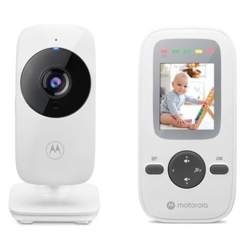 Cámara Vigila Bebés Garza 1080p Hd Con Sensor De Temperatura