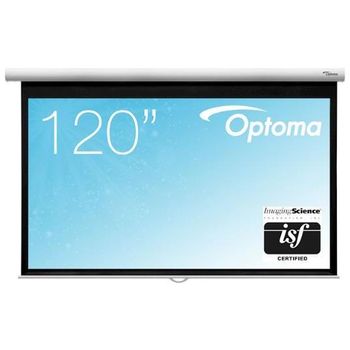 Pantalla Para Proyector Motorizada Optoma Pantalla Manual 120