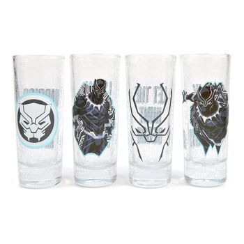 Set 4 Vasos Chupito Marvel Black Panther