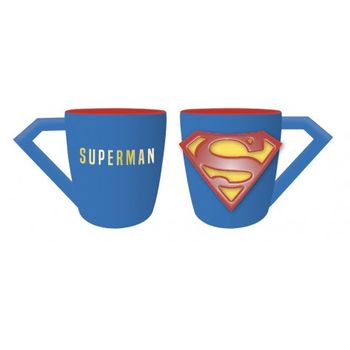 Taza 3d Dc Comics Superman Logo