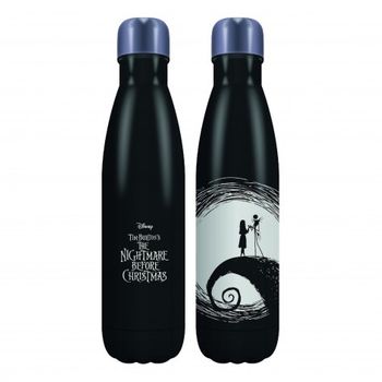 Botella Metalica Disney Pesadilla Antes De Navidad Jack & Sally