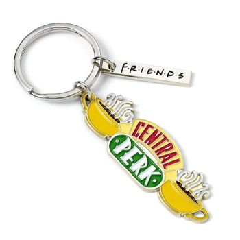 Llavero Friends Central Perk Chapado En Oro