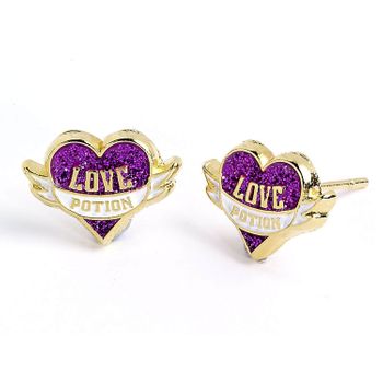 Pendientes Harry Potter Love Potion Chapados En Oro