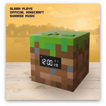 Reloj Alarma Minecraft