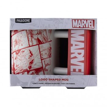 Taza 3d Marvel Logo