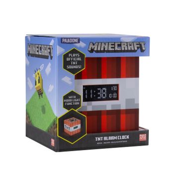 Reloj Despertador Minecraft Tnt