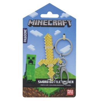 Llavero Abrebotellas Minecraft Espada