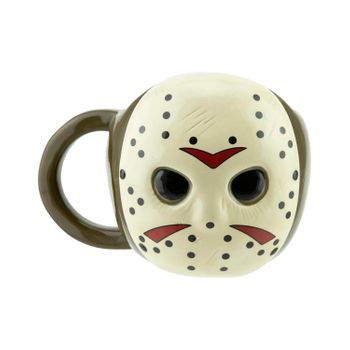 Taza Viernes 13 Mascara Jason En 3d