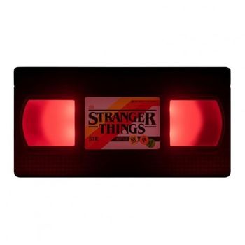 Lampara Stranger Things Vhs Logo