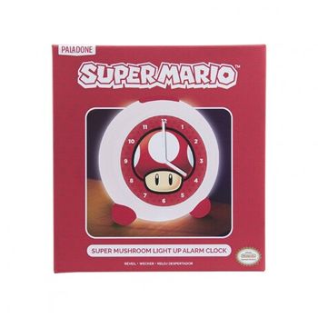 Reloj Despertador Nintendo Super Mario Super Mushroom