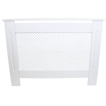 UVCMDUI Cubre Radiadores Blanco, Cubre Radiadores Anti-Humo de Pared y  Anti-Polvo, No Perfora Cubre Radiador para Oficina En Casa Cocina  Dormitorio