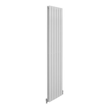 Radiadores Panel Plano Diseñador 1800x420mm Calefacción Central- Blanco Brillante