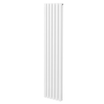 Radiador De Columna Ovalada Vertical Blanco 180cm X 36cm