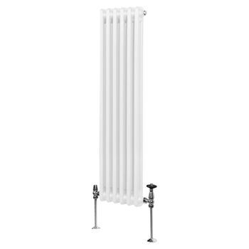 Radiador Tradicional 2 Columnas Vertical Blanco 150 X29.2cm