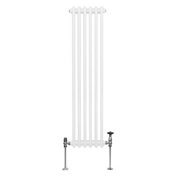 Radiador Tradicional 3 Columnas Vertical Blanco 150 X 29.2cm