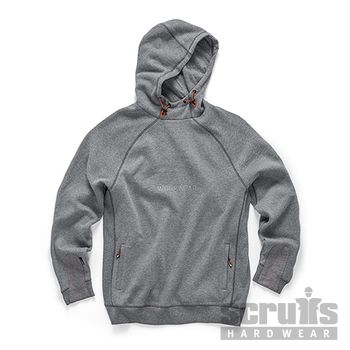 Scruffs T55330 Sudadera Con Capucha Trade, Color Gris