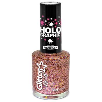 Paintglow Holographic Glitter Pintura De Uñas