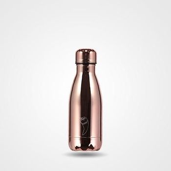 Botella Inox Chilly's Tropical Oro Rosa