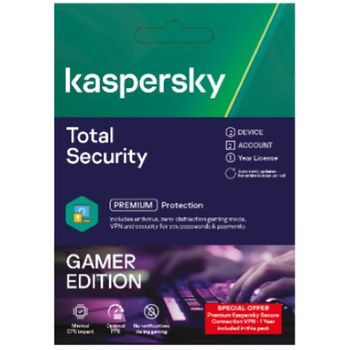 Kaspersky Total Security 2019 Seguridad De Antivirus Completo Italiano 1 Licencia(s) 1 Año(s)