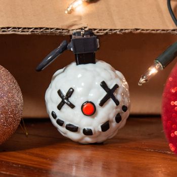 Decoracion Navidad 3d Fortnite Snowball Grenade