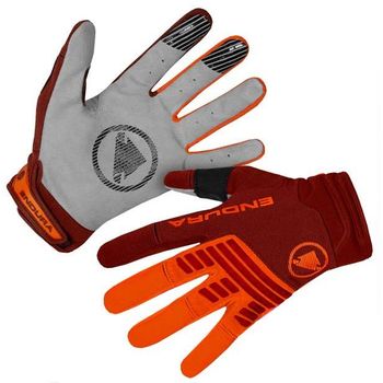 Endura Guantes Singletrack Cortavientos Pimenton Hombre