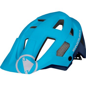 Endura Casco Singletrack Azul Eléctrico Hombre