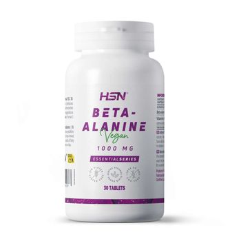 Beta Alanina De Hsn | 30 Tabletas Para 4000 Mg De Beta-alanina Por Dosis Diaria | Aminoácido En Forma Libre | Con Vitamina B3 | No-gmo, Vegano, Sin Gluten