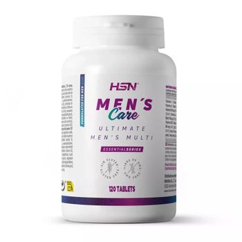 Multivitaminas Y Minerales Para Hombres De Hsn | 120 Tabletas Multivitamínico Especial Hombre - Men's Care - Todas Las Vitaminas Durante 1 Mes = 1 Tableta Al Día | No-gmo, Sin Gluten Ni Lactosa