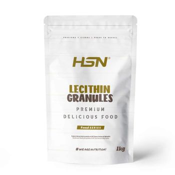 Lecitina De Soja Granulada De Hsn | 1 Kg = 100 Tomas Por Envase 100% Natural Procedente De Habas Naturales Sin Añadidos | Ideal Para Cocinar Y Recetas Para Dieta | Non-gmo | Apto Vegano, Sin Gluten