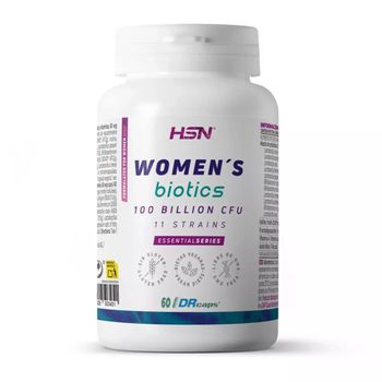 Probiótico Salud Íntima Mujer 100 Billion Ufc - 11 Cepas Lactobacillus, Bifidobacterium - De Hsn Women's Biotics | 60 Cápsulas Dr Caps® De Liberación Retardada Y Recubrimiento Entérico