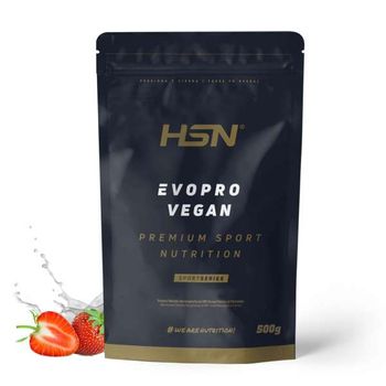 Evopro Vegan (mezcla Proteínas Premium) + Digezyme® 500g Fresa- Hsn