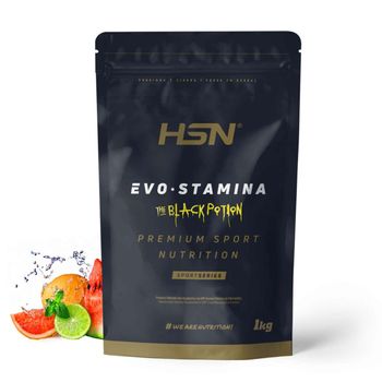 Pre Entreno Sin Cafeína Evostamina De Hsn | Sabor Ponche De Frutas 1 Kg = 50 Tomas Por Envase Pre Workout Sin Estimulantes | Creatina Creapure + Bicarbonatos + Beta-alanina + L-citrulina + Nitratos