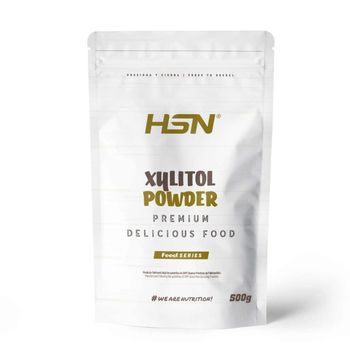 Xilitol De Hsn | Sustituto Del Azúcar | Edulcorante En Polvo Sin Calorías | Endulzante Sin Azúcar | Ideal Para Recetas Fitness | No-gmo, Vegano, Sin Gluten, Sin Lactosa | 500g