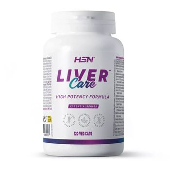 Liver Care - Salud Hepática - De Hsn | 120 Cápsulas Vegetales Detox Hígado Y Depurativo Natural: Cúrcuma + Cardo Mariano + Nac + Alcachofa + Pimienta Negra | No-gmo, Vegano, Sin Gluten