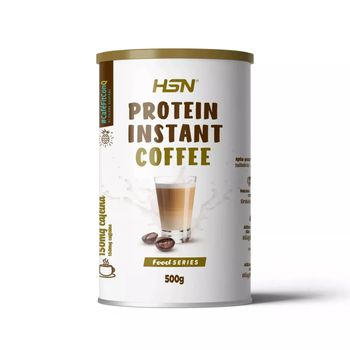 Café Proteico De Hsn 500g | Sabor Moca | Café Instantáneo Con Proteína Whey Y Cacao Desgrasado | Sin Azúcares Añadidos | 150mg De Cafeína Por Toma | Vegetariano Y Sin Gluten