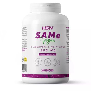 Same 200mg De Hsn | 240 Cápsulas Vegetales - Protectoras Del Ph (ácidos Estomacales) Drcaps® - S-adenosil Metionina Precursor Del Glutatión Con Colina Y Vitamina B12 | No-gmo, Vegano, Sin Gluten