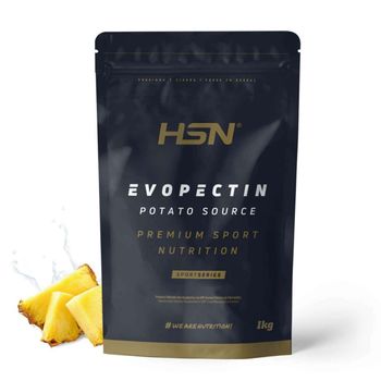 Amilopectina De Patata Evopectin Hsn | Sabor Piña 1 Kg = 20 Tomas Por Envase 100% Carbohidratos Complejos, 0% Azúcares, Bajo Índice Glucémico, Fácil Digestión | No-gmo, Vegano, Sin Gluten