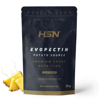 Amilopectina De Patata Evopectin Hsn | Sabor Piña 3 Kg = 60 Tomas Por Envase 100% Carbohidratos Complejos, 0% Azúcares, Bajo Índice Glucémico, Fácil Digestión | No-gmo, Vegano, Sin Gluten