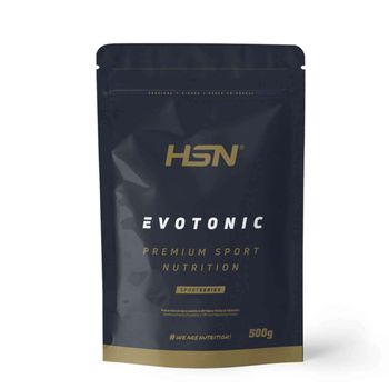 Isotónico En Polvo Evotonic De Hsn | Sin Sabor 500 G = 14 Tomas Por Envase | Bebida Deportiva Con Carbohidratos + Electrolitos + Bcaas + Peptopro | No-gmo, Vegetariano, Sin Gluten