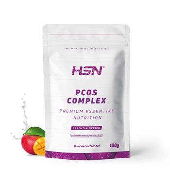 Pcos Complex De Hsn | Sabor Mango 150 Gr = 25 Tomas Por Envase | Para Síndrome Ovario Poliquístico: Myo-inositol + D-chiro Inositol 40:1 | Con Vitaminas Y Minerales | No-gmo, Vegano, Sin Gluten