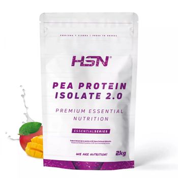 Proteína De Guisante Aislada De Hsn | Sabor Mango Tropical 2kg = 67 Tomas Por Envase | 100% Vegana | Pea Protein Isolate | No-gmo, Sin Gluten, Sin Soja Ni Azúcares Añadidos