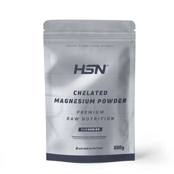 Bisglicinato De Magnesio En Polvo De Hsn | 372 Mg Magnesio Elemental 500 G = 333 Tomas Por Envase | 100% Puro Magnesio Sin Aditivos | No-gmo, Vegano, Sin Gluten