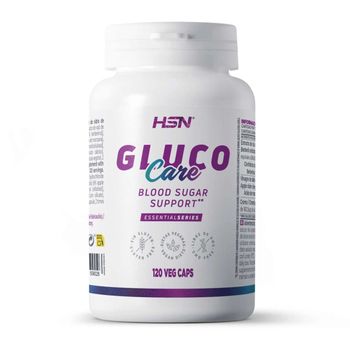 Gluco Care De Hsn | Control Del Azúcar En Sangre* | 120 Cápsulas Vegetales Con Berberina Hcl + Vinagre De Sidra De Manzana + Picolinato De Cromo | No-gmo, Vegano, Sin Gluten