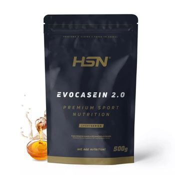 Caseína Micelar De Hsn Evocasein 2.0 | Sabor Sirope De Arce 500 G = 17 Tomas Por Envase | Proteína Lenta Digestión Para Antes De Dormir | No-gmo, Vegetariana, Sin Gluten