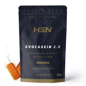 Caseína Micelar De Hsn Evocasein 2.0 | Sabor Speculoos 2 Kg = 67 Tomas Por Envase | Proteína Lenta Digestión Para Antes De Dormir | No-gmo, Vegetariana, Sin Gluten